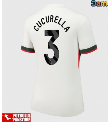 Chelsea Marc Cucurella #3 Bortatröja Dam 2025-26 Kortärmad